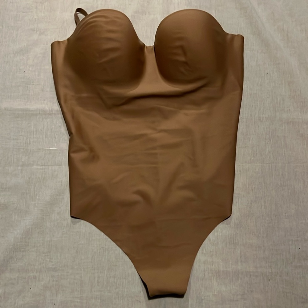 SKIMS Tan Bodysuit
